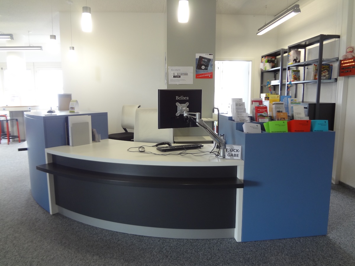 Rezeption der Bücherei Donzdorf